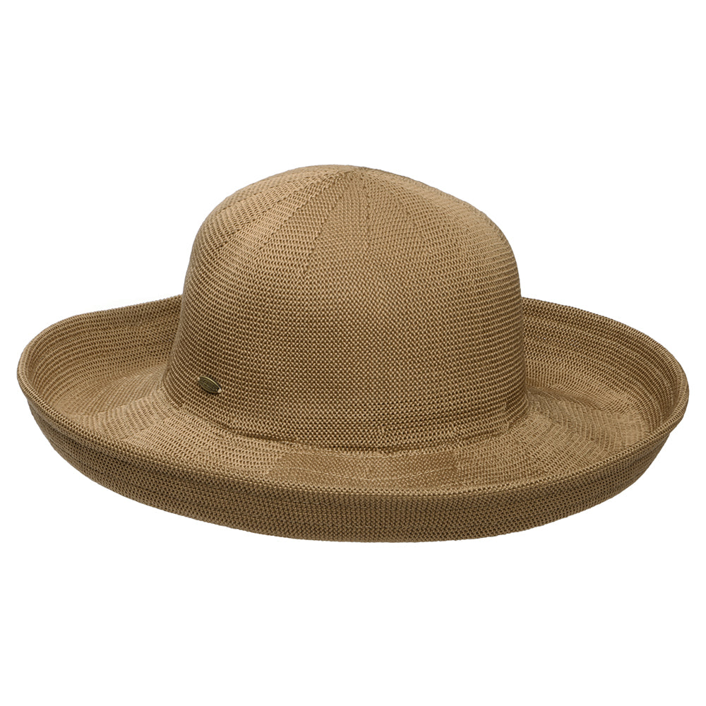 Sombrero de Sol Anji con ala elevada de Scala - Arena del Desierto