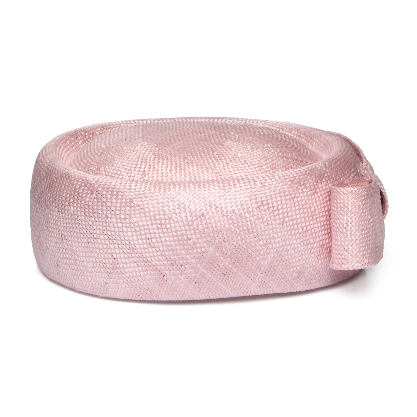 Sombrero Pillbox mujeres Jackie O de paja de Whiteley - Rosa
