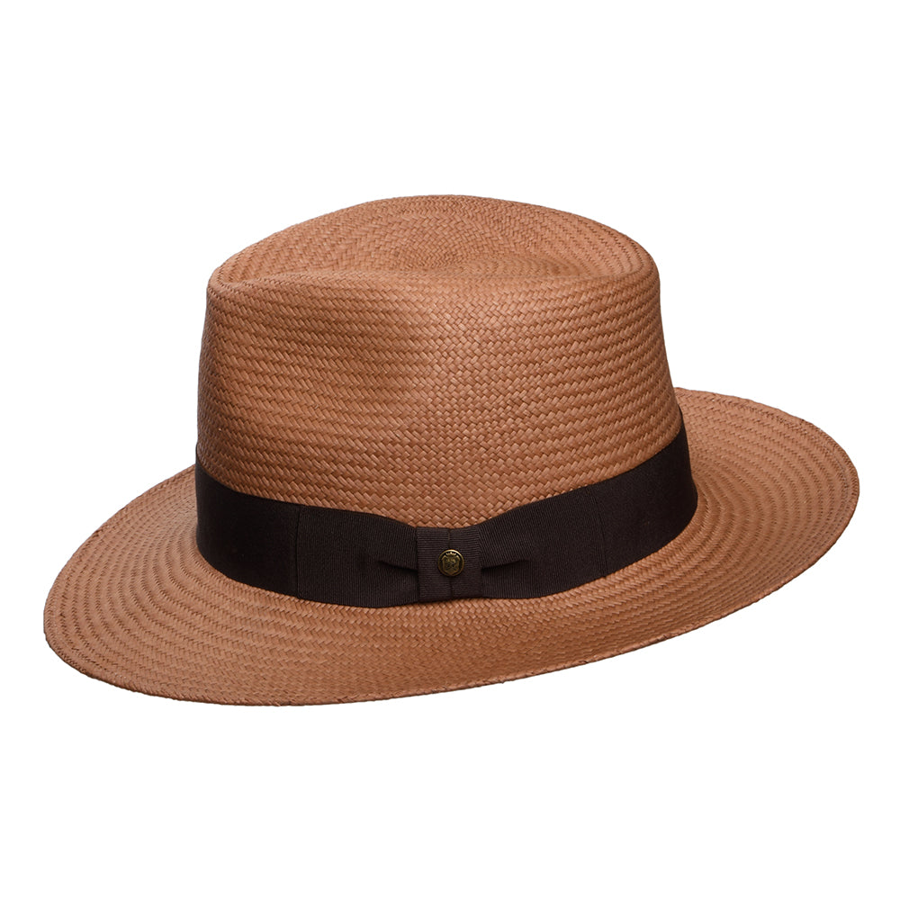 Sombrero Panamá Fedora de Failsworth - Tabaco