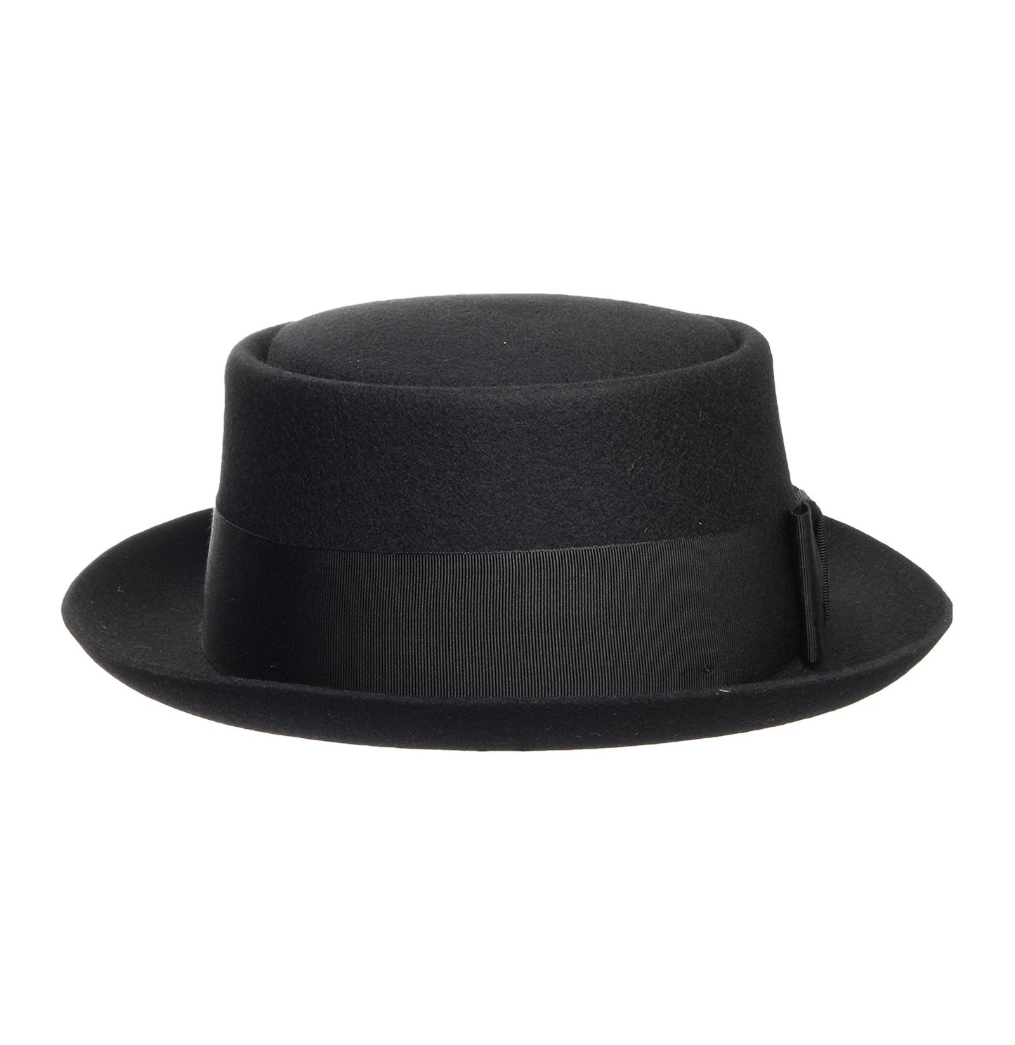 Sombrero Pork Pie de fieltro de lana de Christys - Negro
