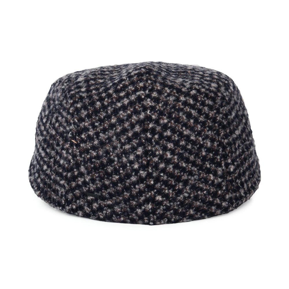 Gorra plana Harwood de Bailey - Azul Marino-Marrón-Blanco