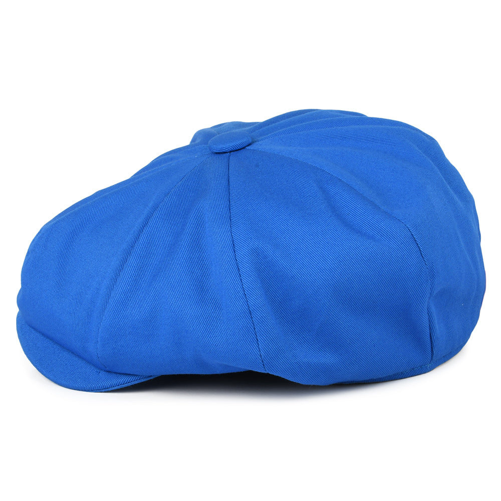 Gorra Newsboy 8 Piece de algodón de Christys - Azul