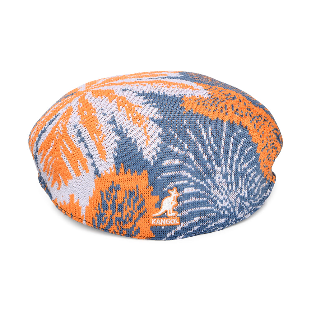 Gorra plana 504 de Tropic de Kangol - Azul-Naranja