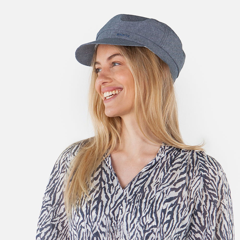 Gorra marinera Seraphe de algodón de Barts - Vaquero