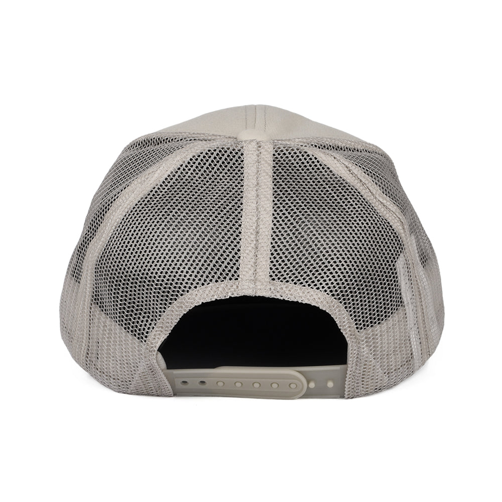 Gorra Trucker Rival Stamp NetPlus MP de Brixton - Crema