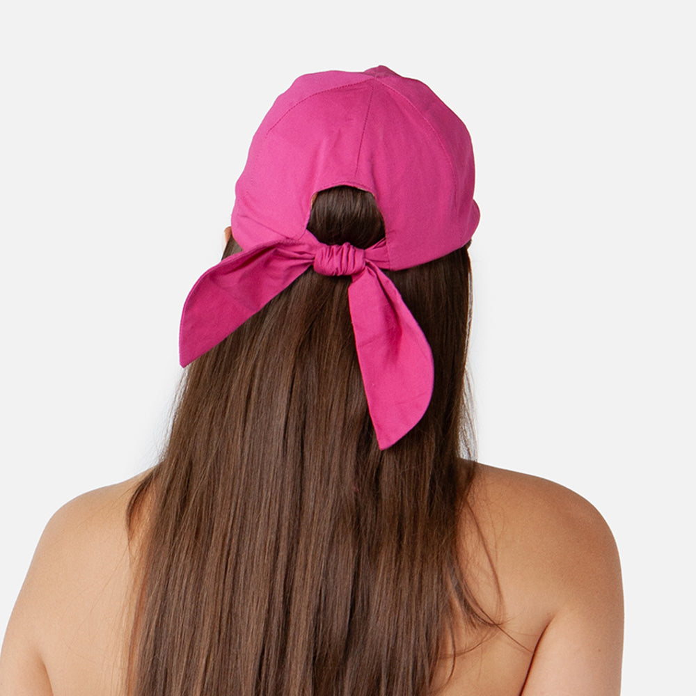 Sombrero Wupper de algodón de Barts - Rosa Eléctrico