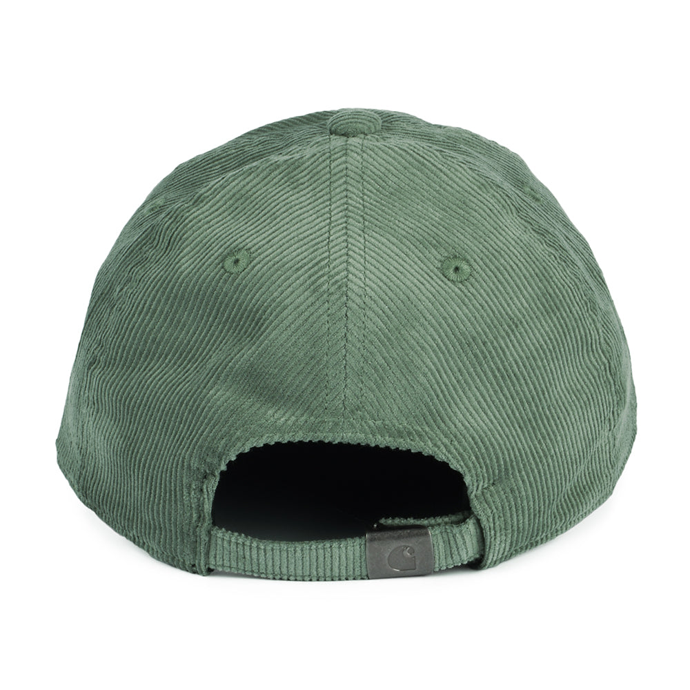 Gorra de béisbol Harlem Tonal de pana de Carhartt WIP - Bosque Claro