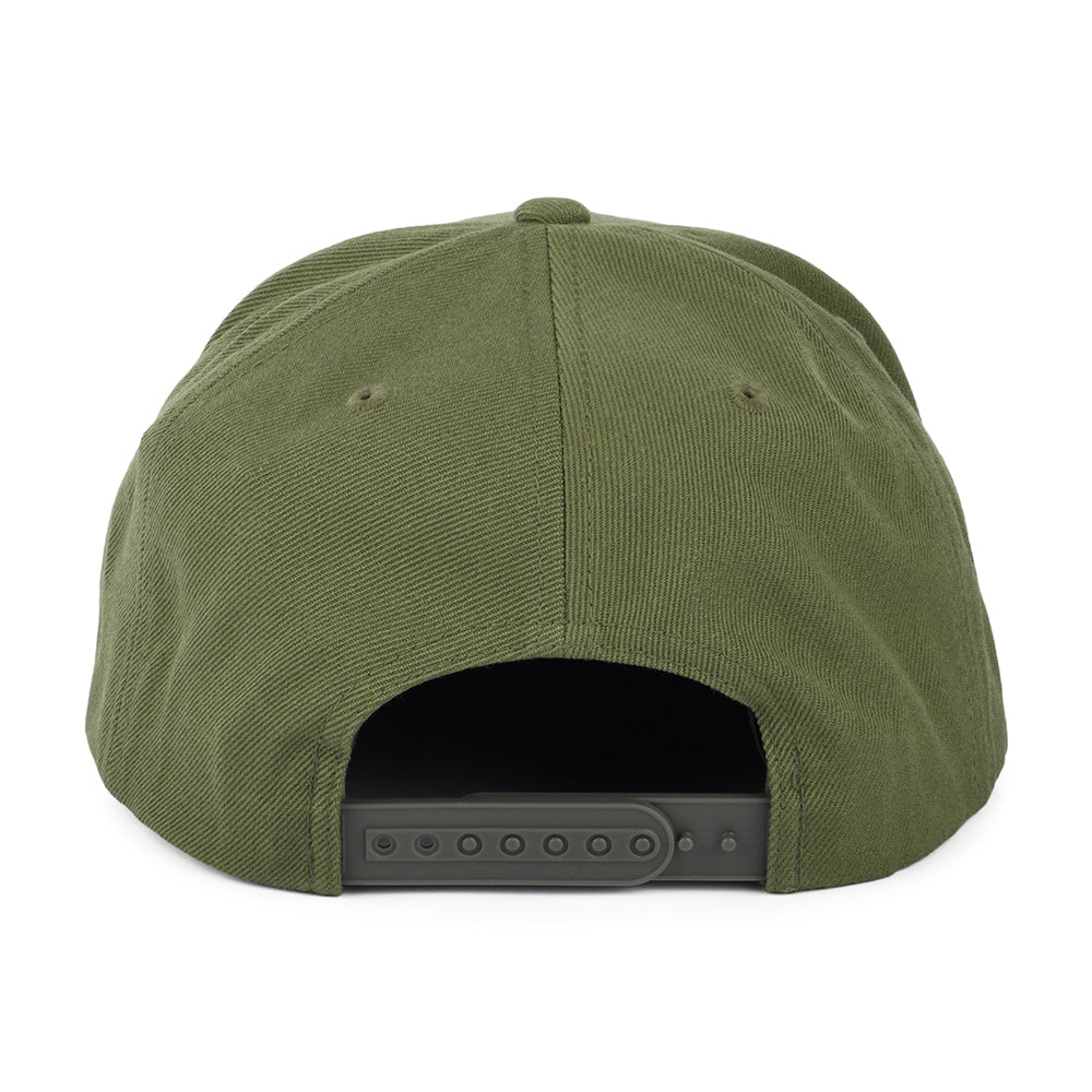 Gorra Snapback Oath III de Brixton - Verde Oliva