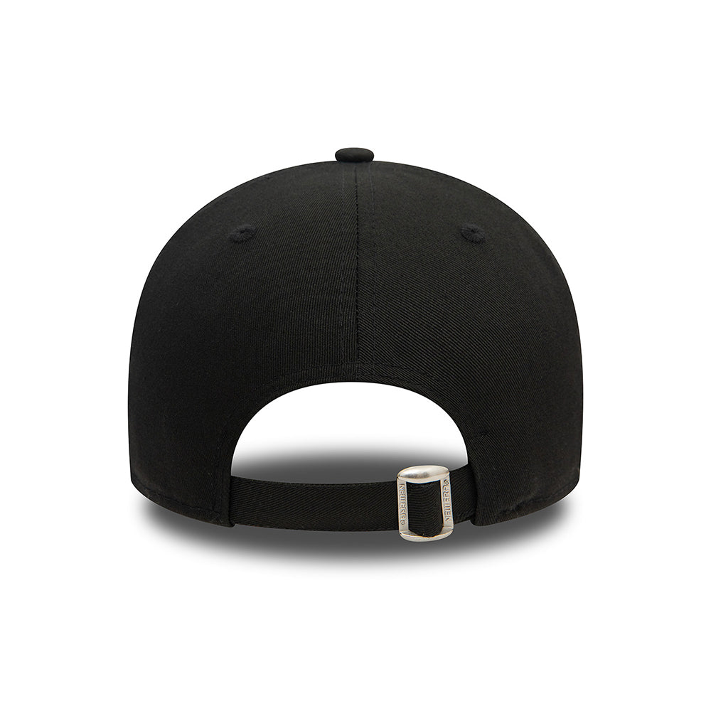 Gorra de béisbol 9FORTY Lion Crest Chelsea FC de New Era - Negro-Rosa Eléctrico