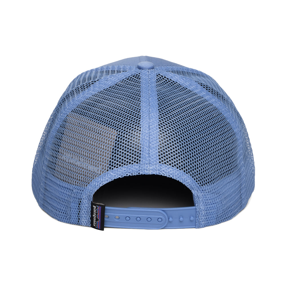 Gorra Trucker P-6 Logo de algodón orgánico de Patagonia - Océano