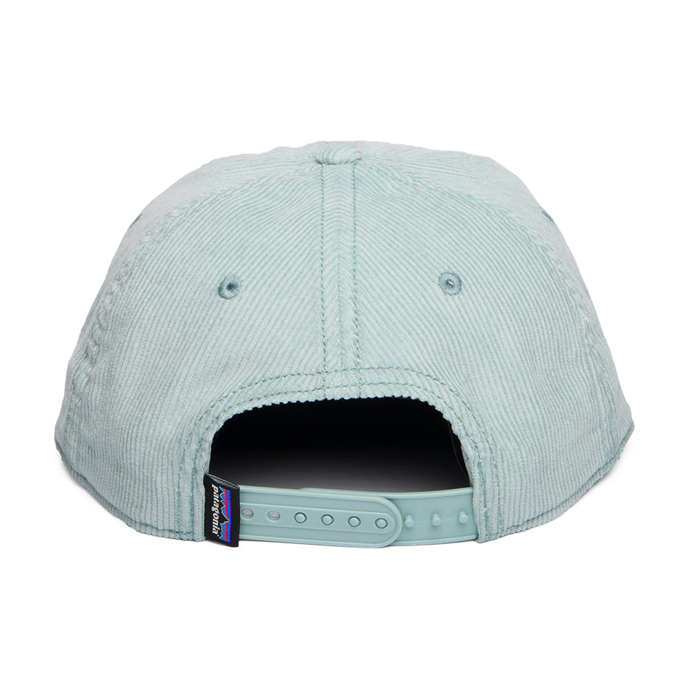 Gorra Snapback 73 Skyline de pana de Patagonia - Azul Ártico