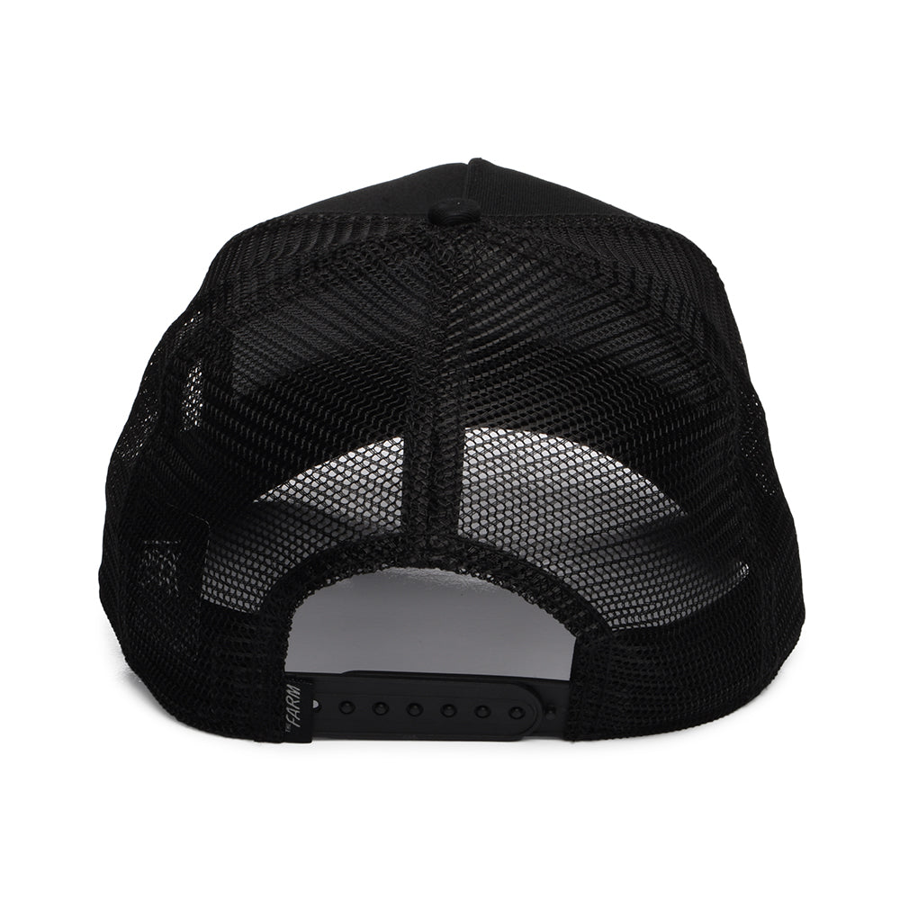 Gorra de camionero Mamba de Goorin - Negro
