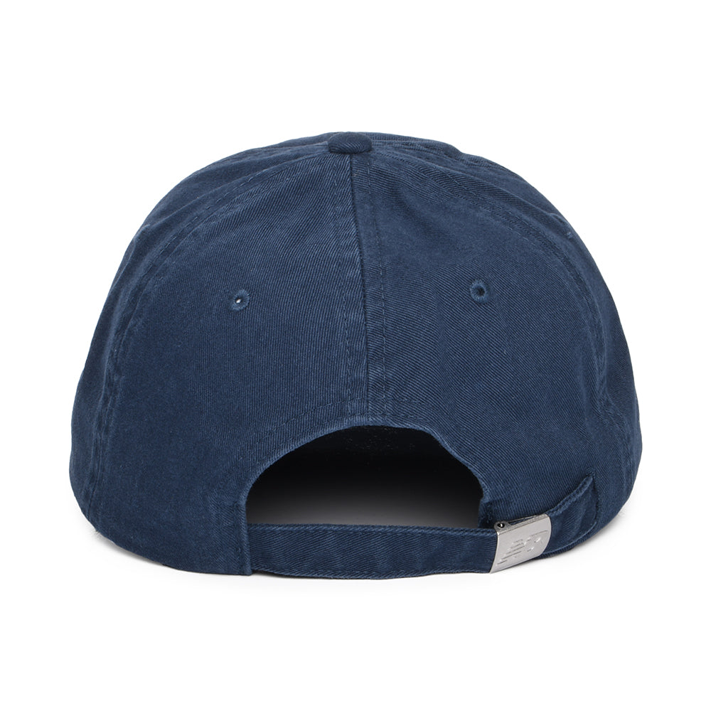 Gorra de béisbol Classic V 2.0 de sarga de algodón de New Balance - Azul Marino
