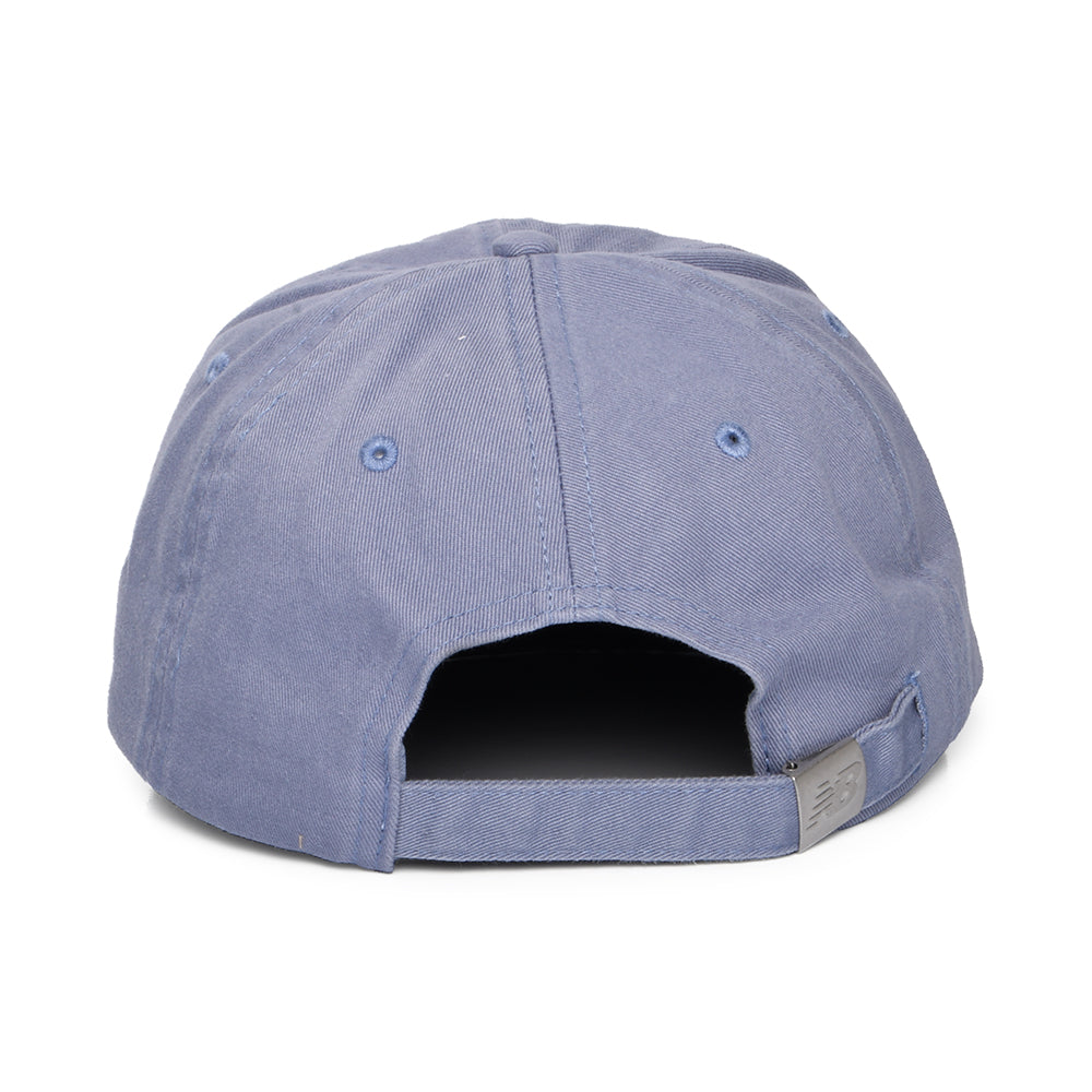 Gorra de béisbol Classic V 2.0 de sarga de algodón de New Balance - Azul Lavado