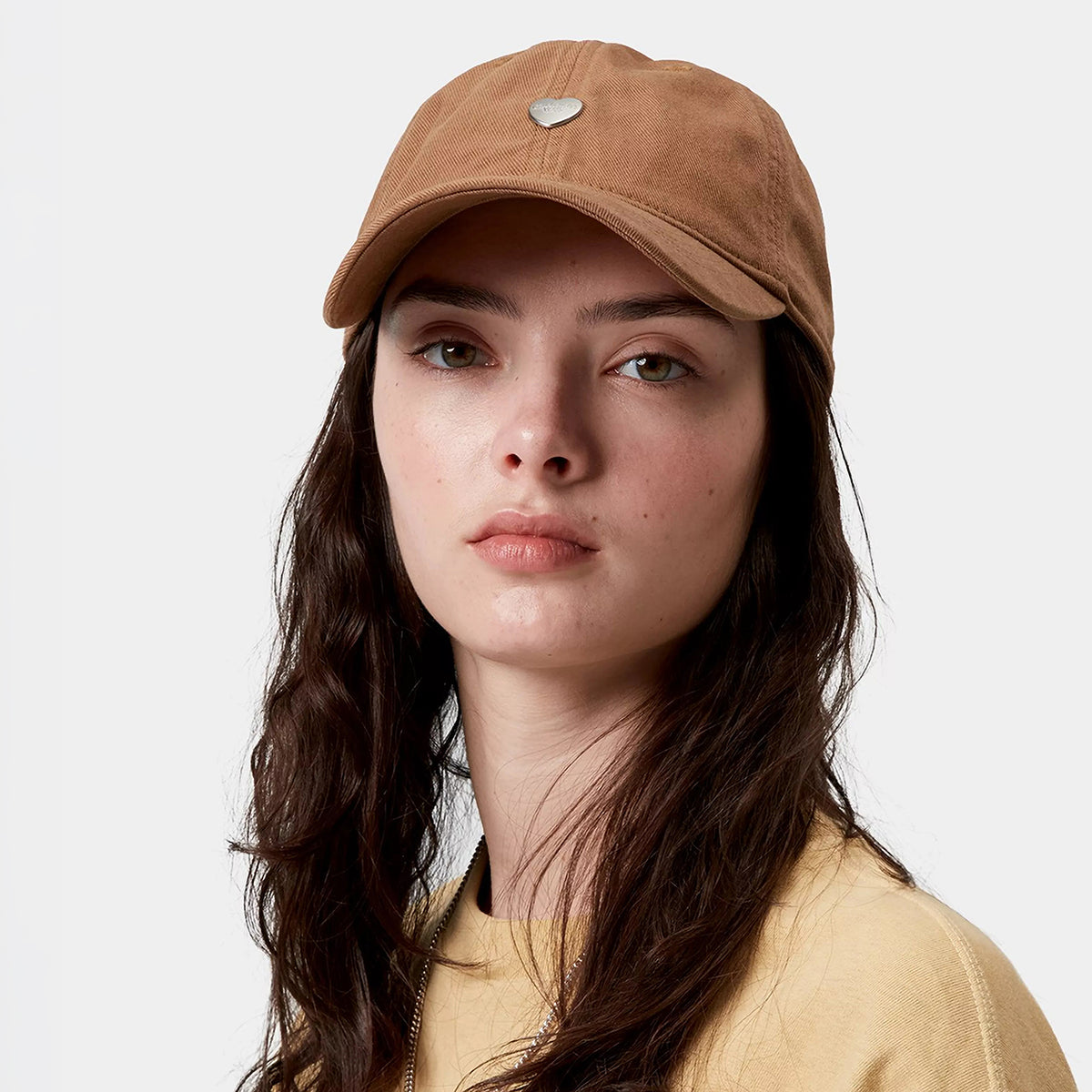 Gorra de béisbol Heart Metal de Carhartt WIP - Marrón
