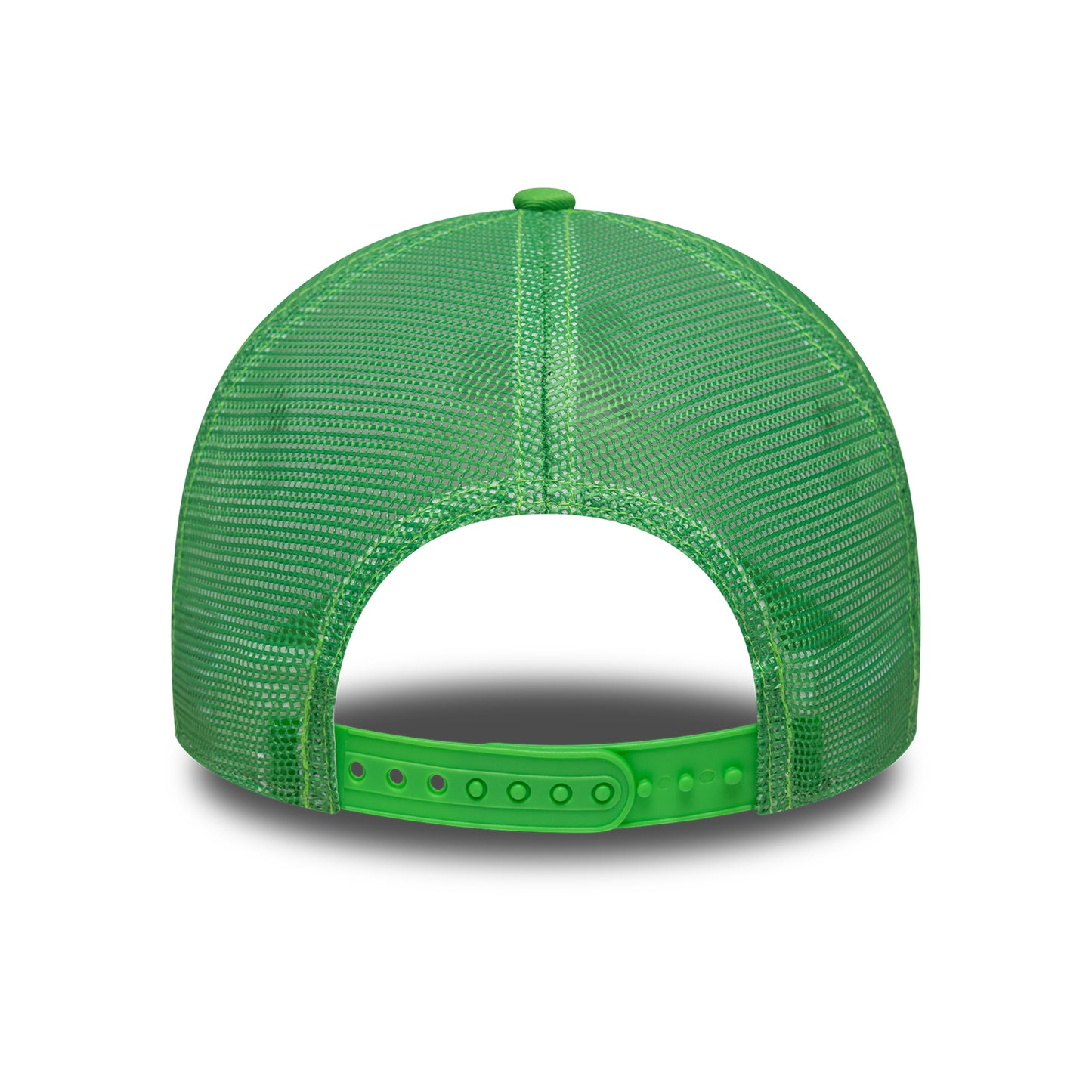 Gorra de camionero A-Frame MLB League Essential Athletics de New Era - Verde Brillante-Blanco