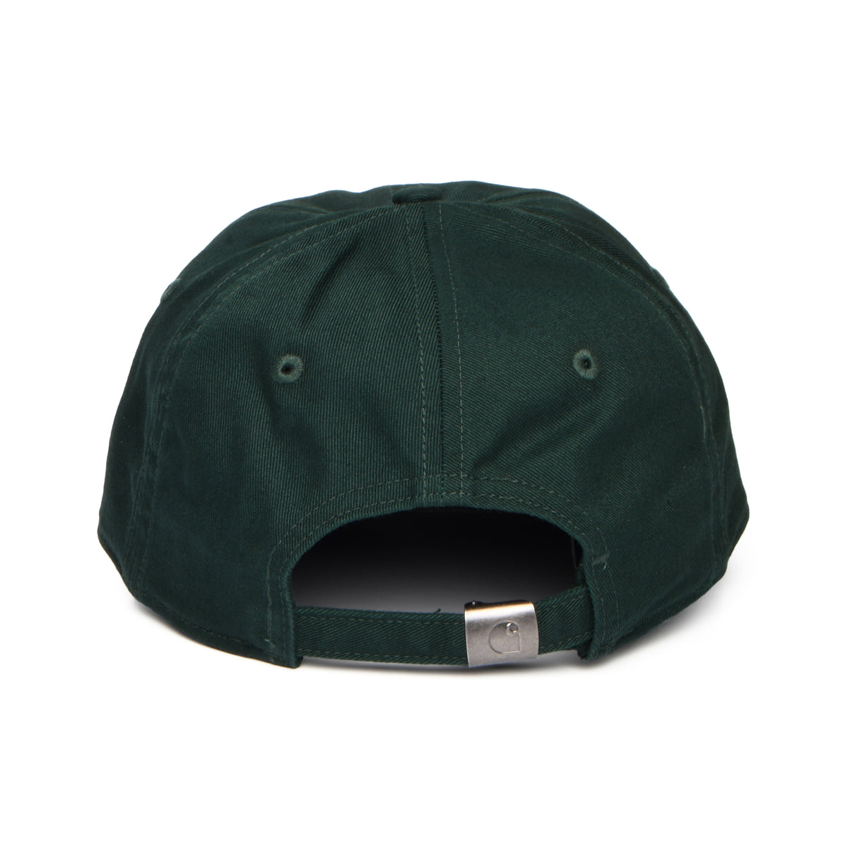 Gorra de béisbol Madison Logo de Carhartt WIP - Verde Musgo Oscuro-Blanco