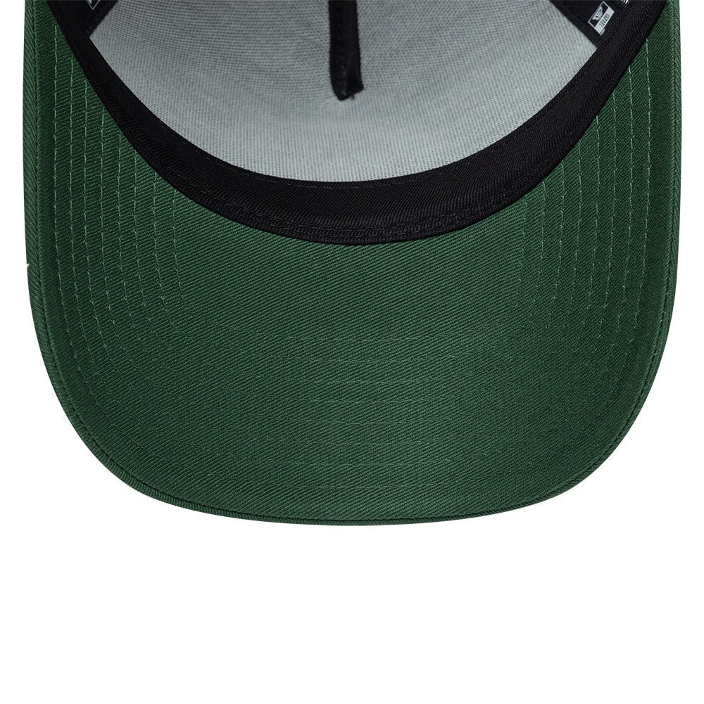 Gorra de camionero A-Frame de temporada Paris Saint-Germain FC de New Era - Verde Oscuro