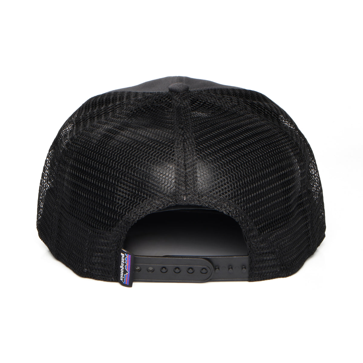 Gorra de camionero Flying Fish Relaxed de Patagonia - Tinta Negro
