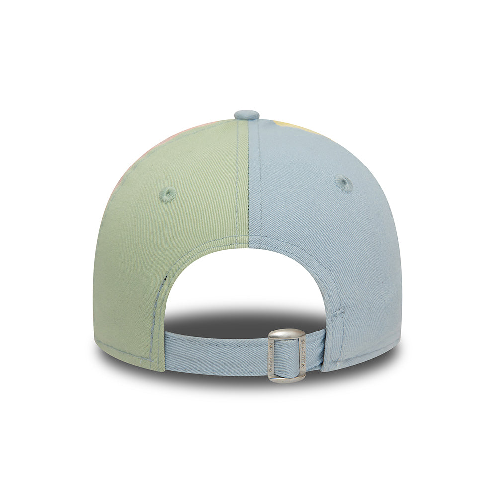 Gorra de béisbol niños 9FORTY MLB Block NY Yankees de New Era - Rosa-Azul Claro-Verde Claro