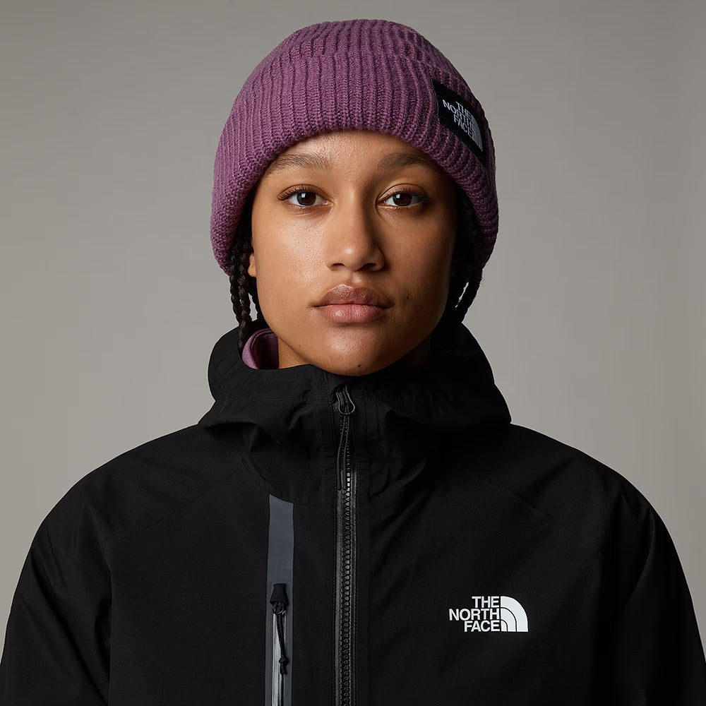Gorro Beanie Salty de The North Face - Malva Oscuro