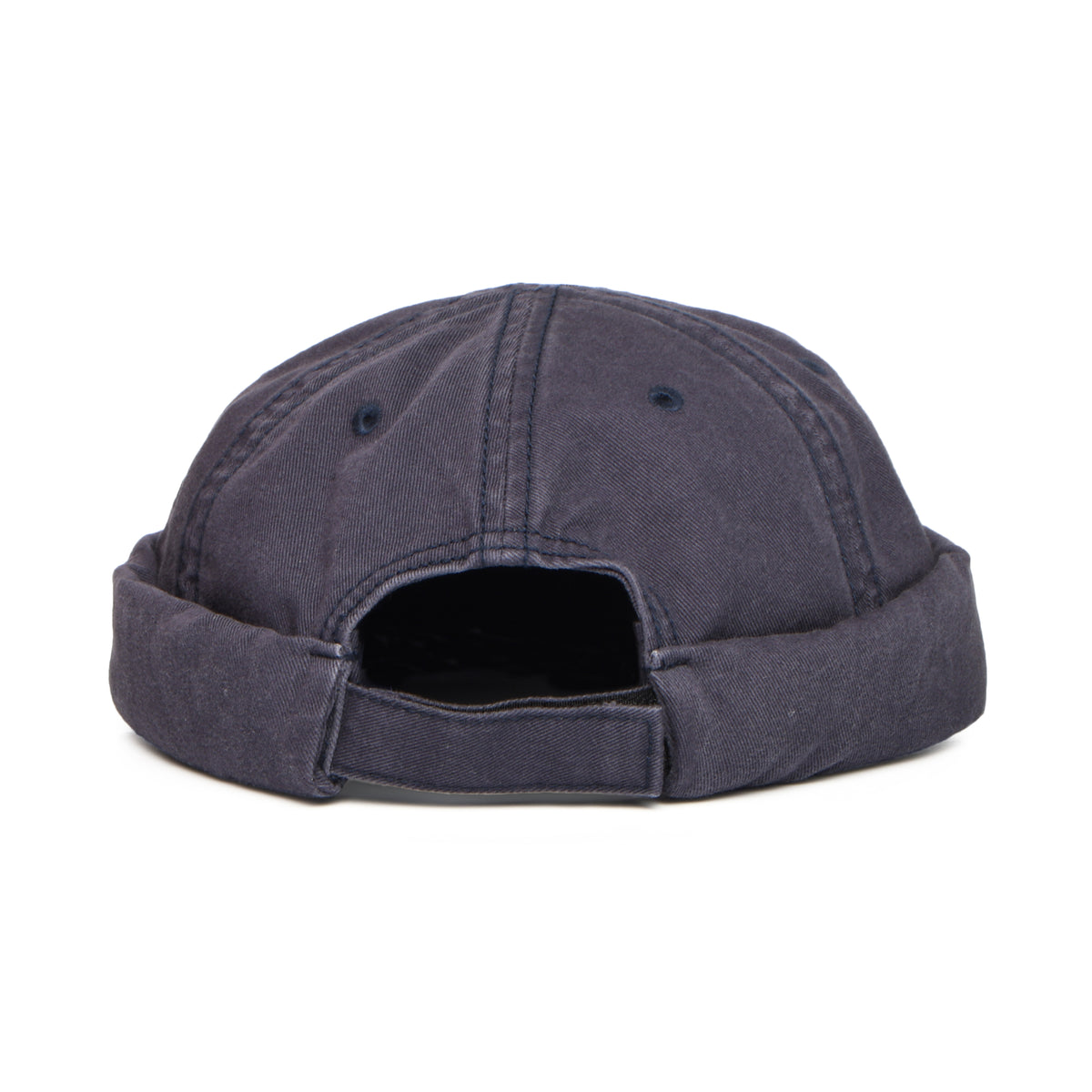 Gorro Beanie Docker de algodón de Stetson - Azul Marino