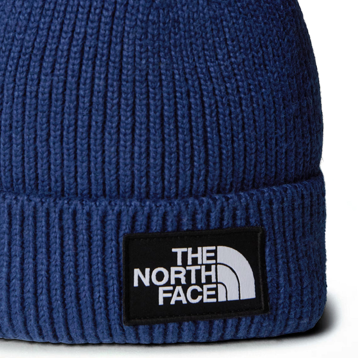 Gorro Beanie TNF Logo Box reciclado de The North Face - Azul Marino