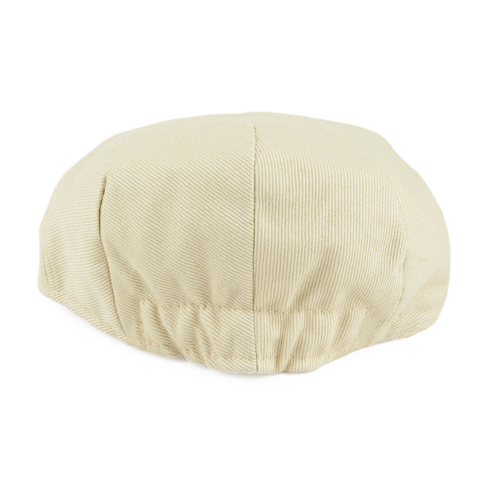 Gorra plana bebé de Jaxon & James Beige al por mayor
