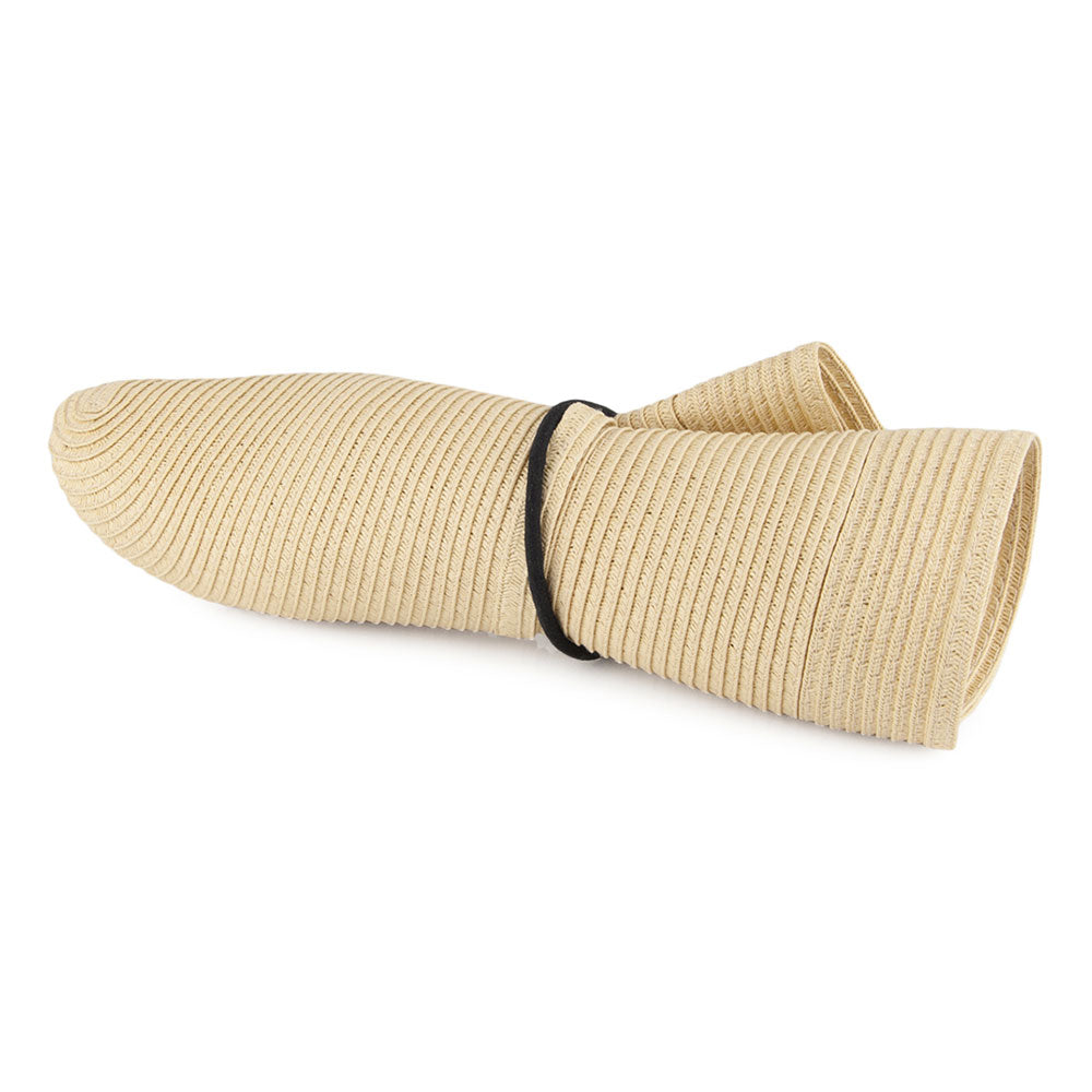 Sombrero de Sol Traveller plegable para mujeres de sur la tête - Natural