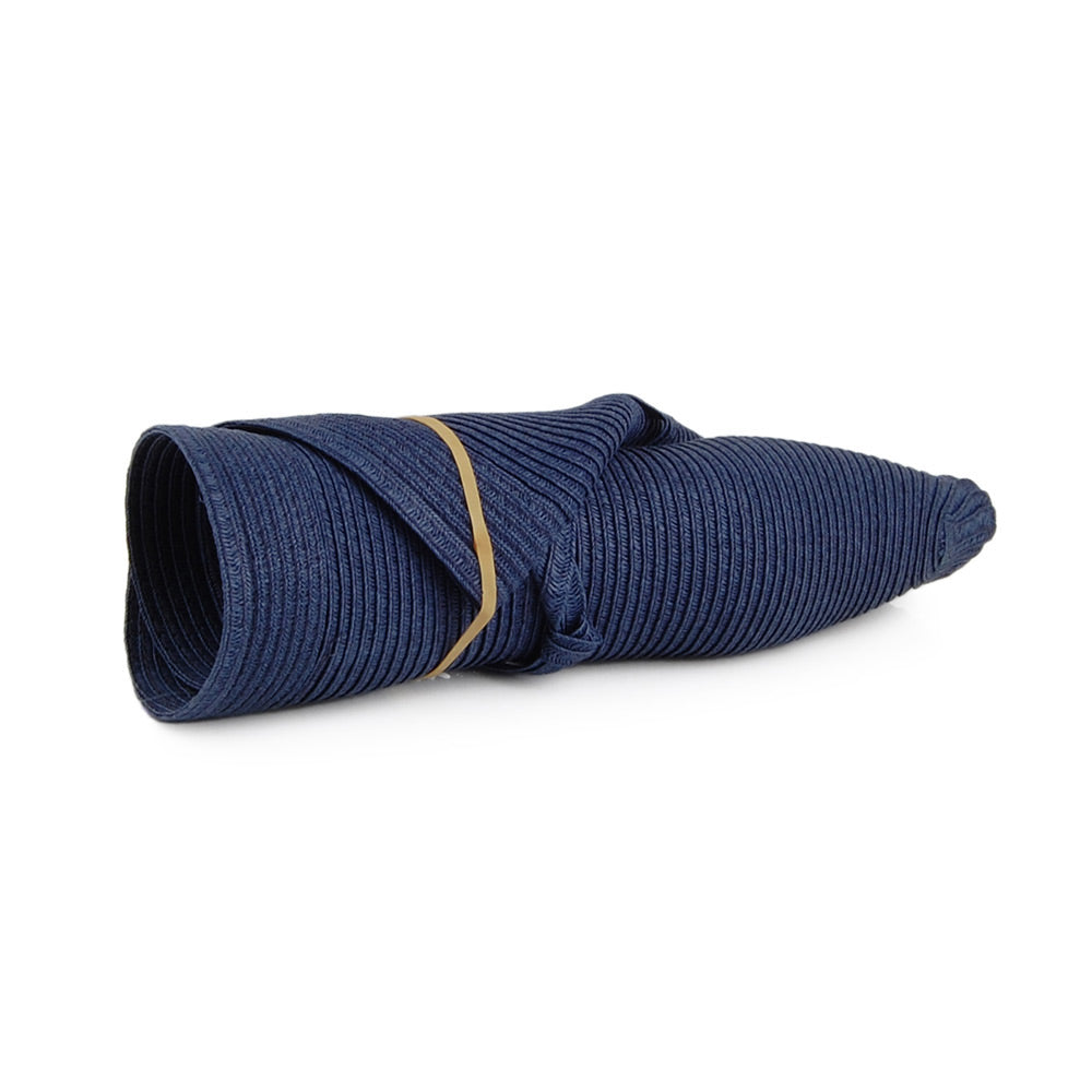 Sombrero de Sol Traveller plegable para mujeres de sur la tête - Azul Marino
