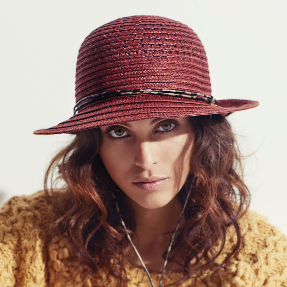 Sombrero Cloche Braid Mix de Seeberger - Burdeos