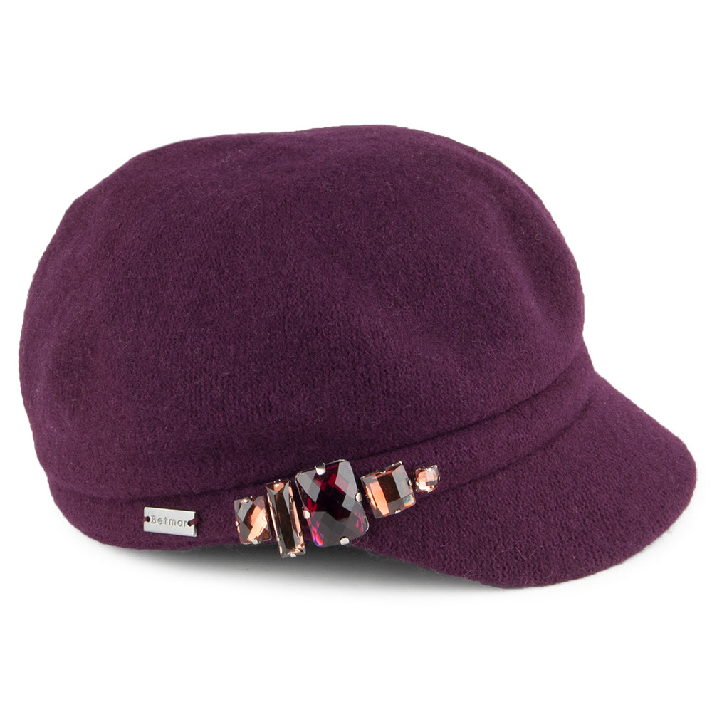 Gorra Baker Boy Rhinestone de Betmar - Baya