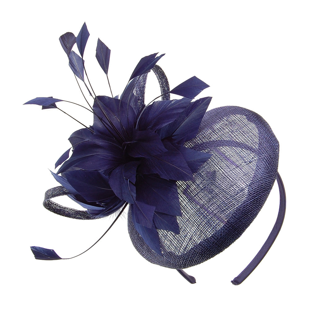 Tocado Mandy de Jane Anne Designs - Azul oscuro