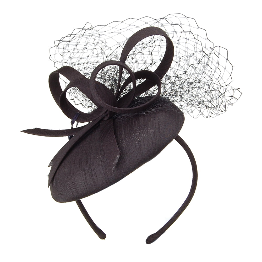Tocado Pillbox Loralei de Failsworth - Negro