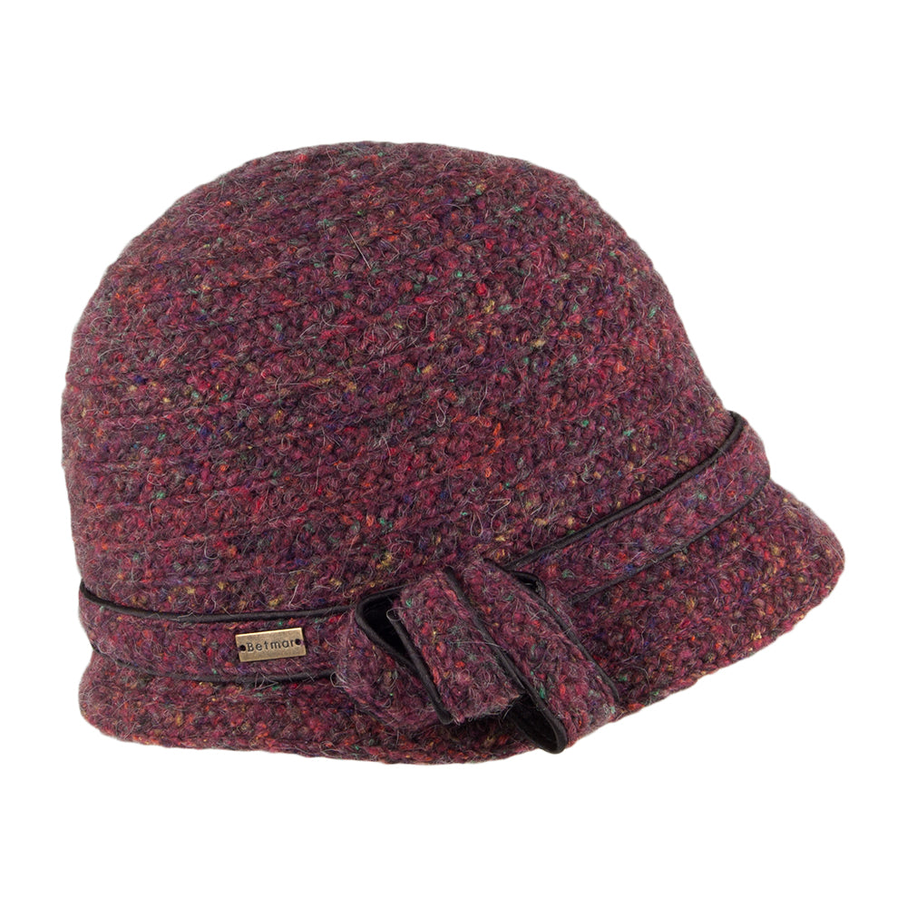 Sombrero Cloche Ella de Betmar - Burdeos