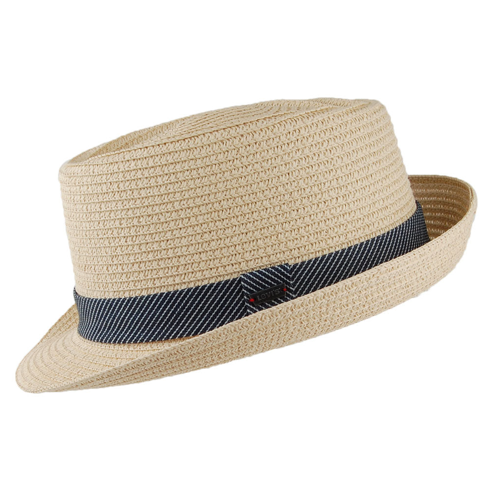 Sombrero Fedora de paja de Levi's - Arena