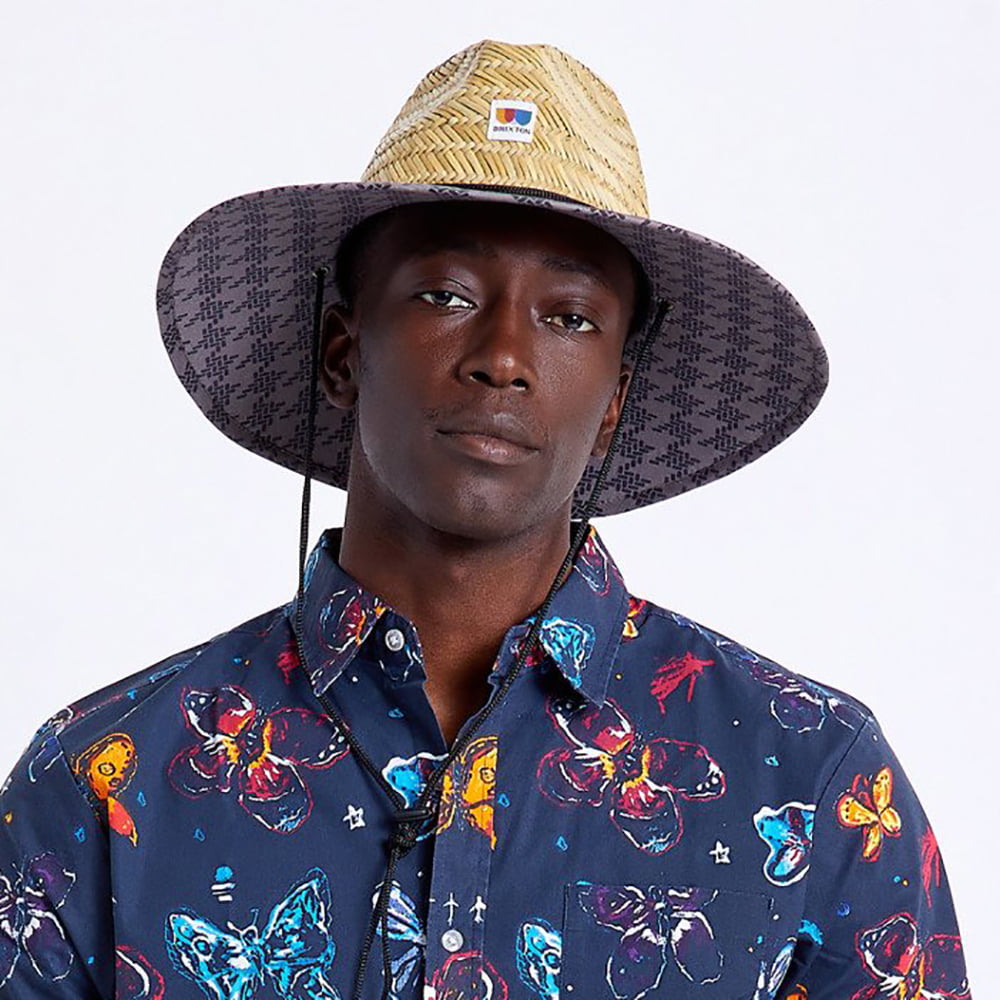 Sombrero de Guardacosta Alton de paja de Brixton - Beige Arena