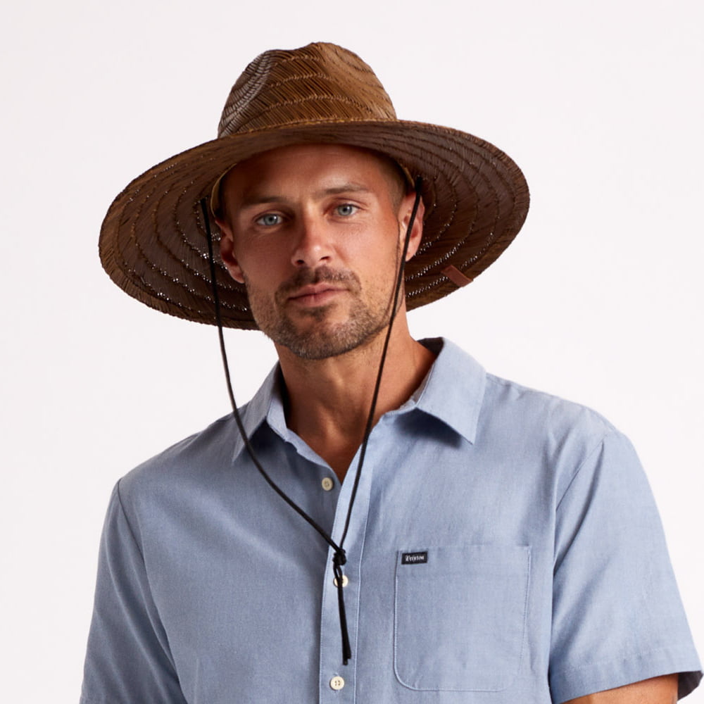 Sombrero de Guardacosta Bell de paja de Brixton - Tofe