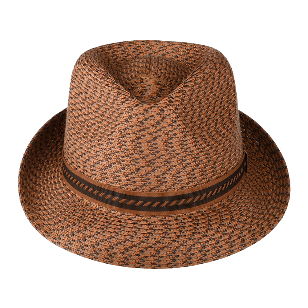 Sombrero Trilby Mannes Special de Bailey - Naranja