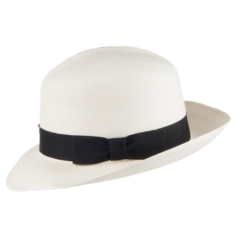 Sombrero Folder Brisa Panamá con cinta decorativa negra de Olney