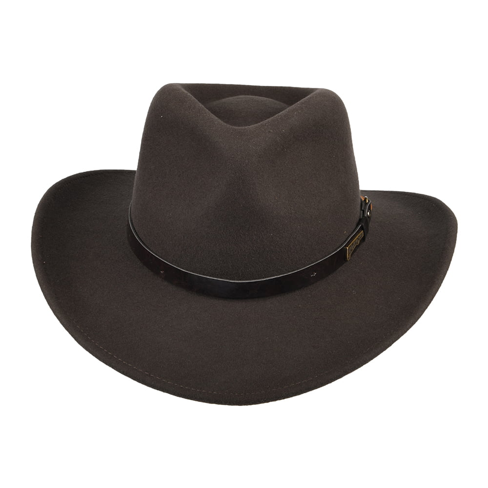 Sombrero Outback de lana de Indiana Jones - Marrón