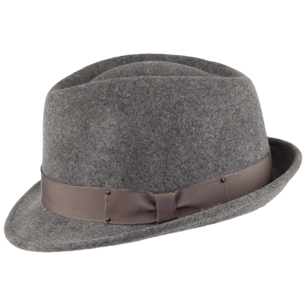 Sombrero Trilby Wynn flexible de Bailey - Gris