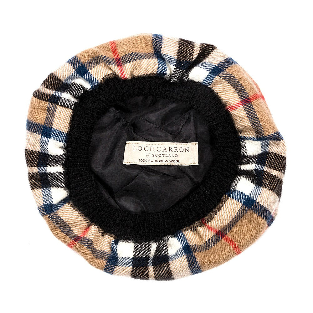 Sombrero Tam O' Shanter de Lochcarron Of Scotland - Camel Thomson
