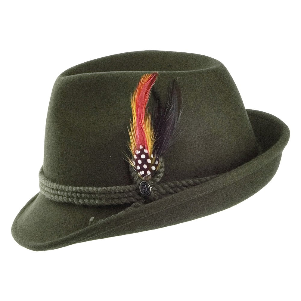 Sombrero tirolés de Jaxon & James - Verde