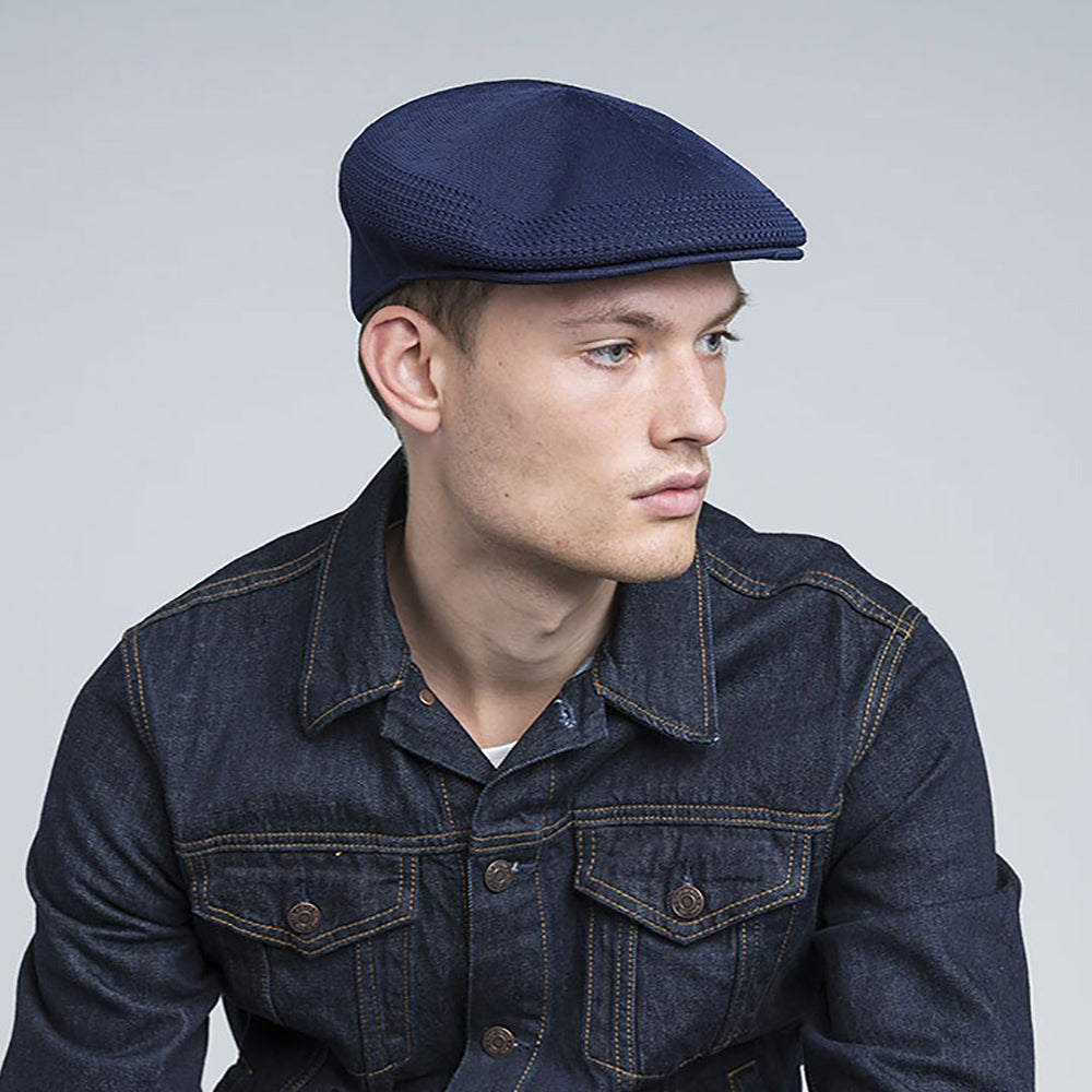 Gorra plana Tropic 504 Ventair de Kangol - Azul Marino
