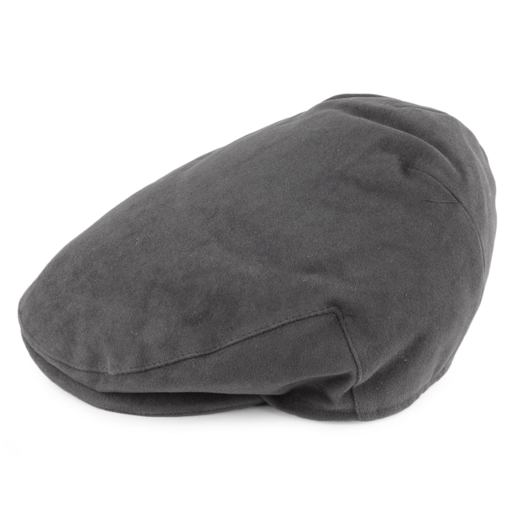 Gorra plana de tela suave de algodón de Christys Hats - Gris