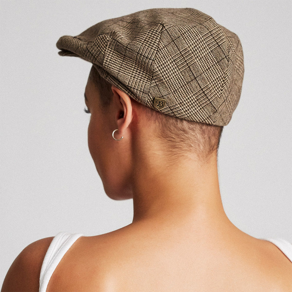 Gorra plana Barrel de Brixton - Beige
