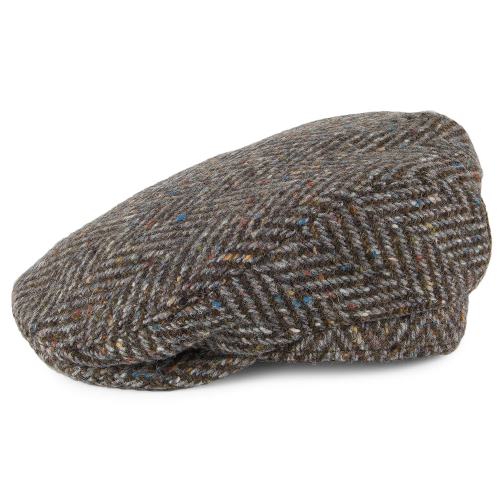 Gorra plana Longford de Tweed Donegal de Failsworth - Turba