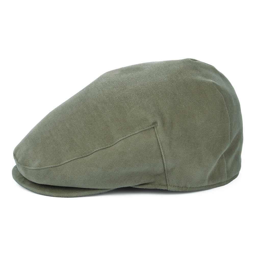 Gorra plana Impermeable de tela suave de algodón de Failsworth - Salvia Claro