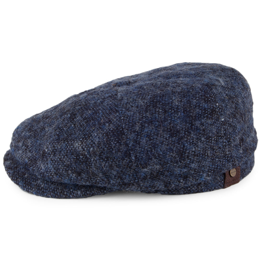 Gorra Newsboy Hatteras de Tweed Donegal de Stetson - Azul